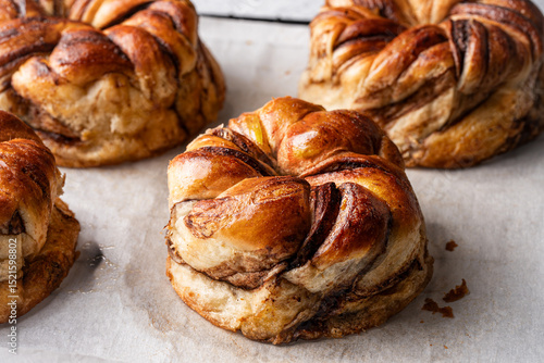 Individual Chocolate Babkas – Artisan Braided Sweet Breads