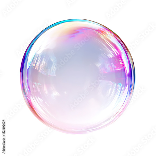 soap bubble floating