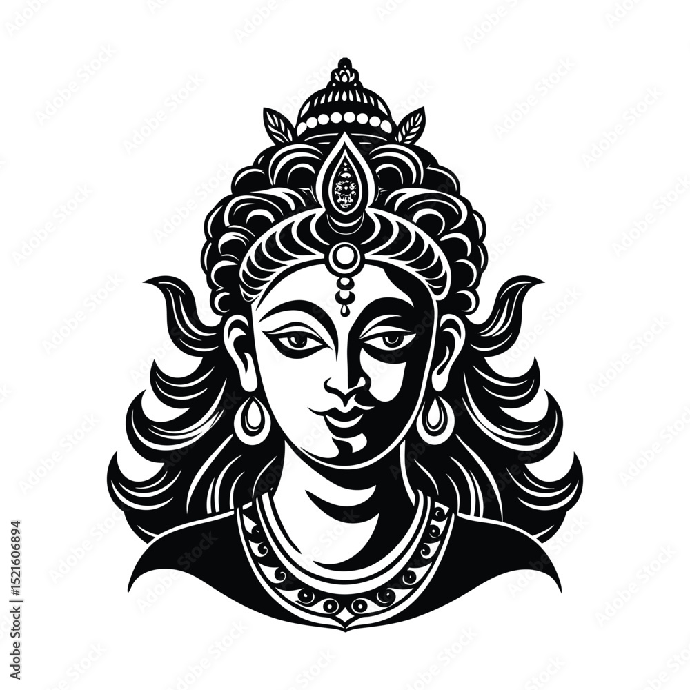vector illustration of a woman face vector illustration of a woman face
