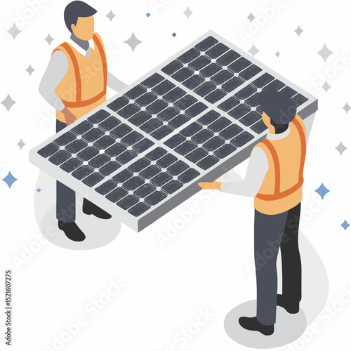 solar panel with solar panels