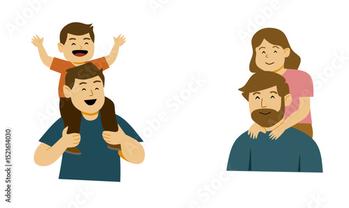 fathers day illustration