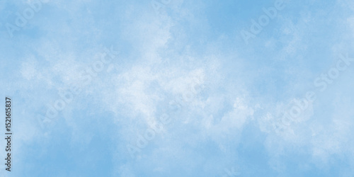 Abstract grunge sky blue soft painted watercolor paint splash. inspiring views of fluffy clouds blue sky background. cloudy blue sky various natural clouds and smoke. morning cloud in the sky.