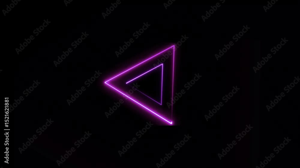 Abstract hexagon ,tringle and geometric neon tunnel background Abstract hexagon ,tringle and geometric neon tunnel background