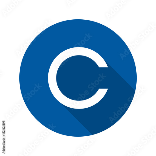 copyright icon vector,copyright symbol