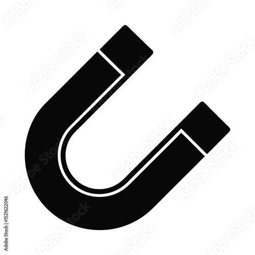 Magnet Icon Vector Flat And Clean Look