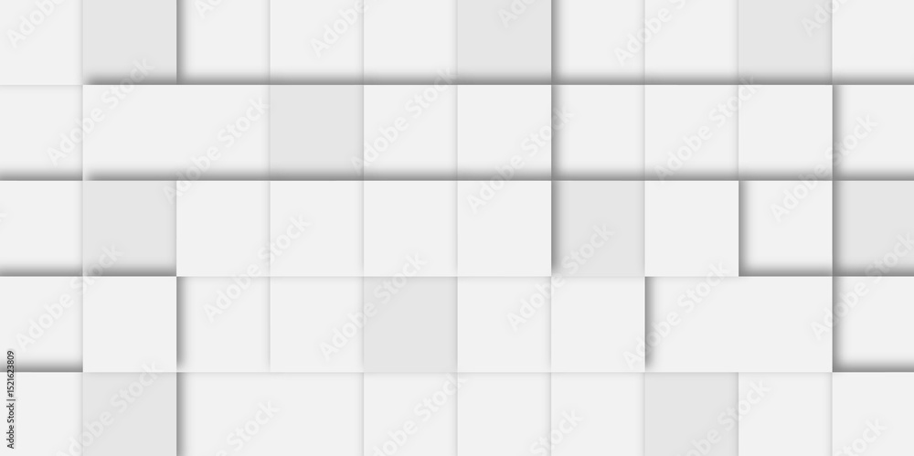 White and grey geometric texture. Abstract modern square background. vector illustration White and grey geometric texture. Abstract modern square background. vector illustration