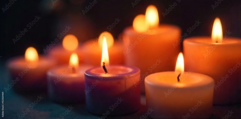 Close-up of several flickering candle flames, creating a warm and inviting ambiance Perfect for relaxation, meditation, or spiritual themes Ideal for blogs, websites, and social media , night, flames Close-up of several flickering candle flames, creating a warm and inviting ambiance Perfect for relaxation, meditation, or spiritual themes Ideal for blogs, websites, and social media , night, flames