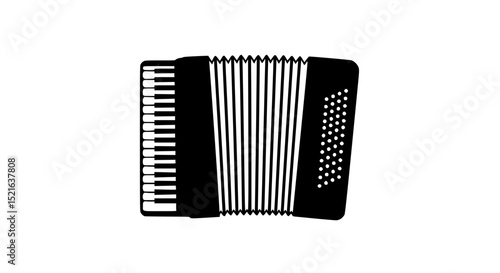 A black and white image of a crescendo