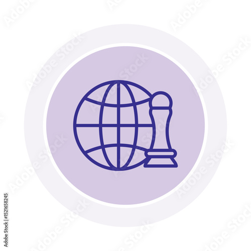Globalization Strategy vector, pixel perfect, illustrator file  
