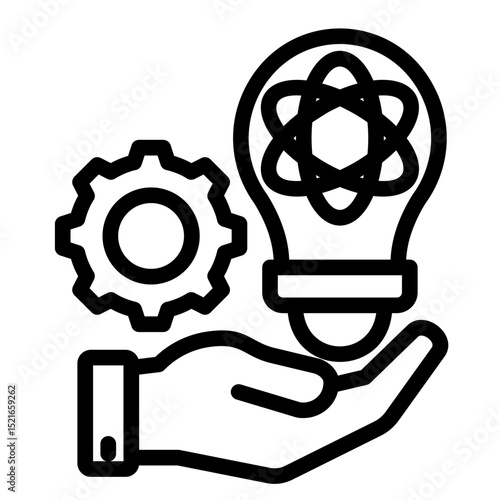 Innovation Lab  Icon Element For Design	