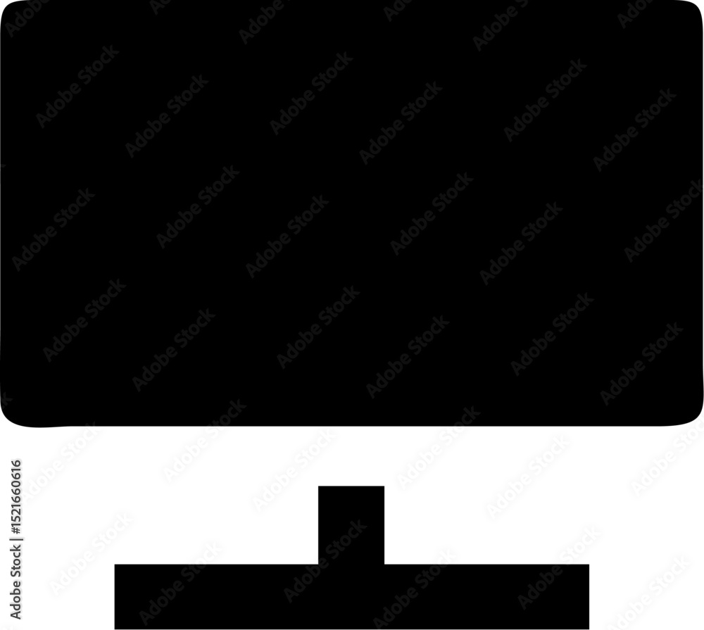 Matte - monitor Vector Icon. Editable Plain Screen. Represents Computer, Display, Technology. Vector Illustrations. Matte - monitor Vector Icon. Editable Plain Screen. Represents Computer, Display, Technology. Vector Illustrations.