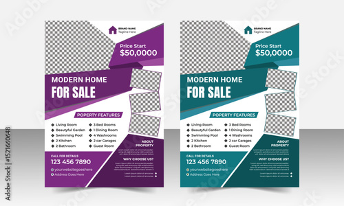 Real estate house and  property sale  flyer Template design, real estate  trending  home sale editable  flyer template, luxury home social media modern poster layout design. 