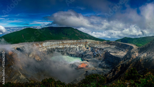 Parc national du volcan Poás au Costa-Rica