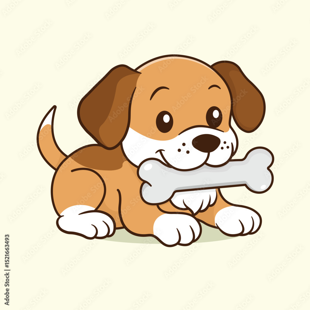 Cute Dog Character Illustration Cute Dog Character Illustration