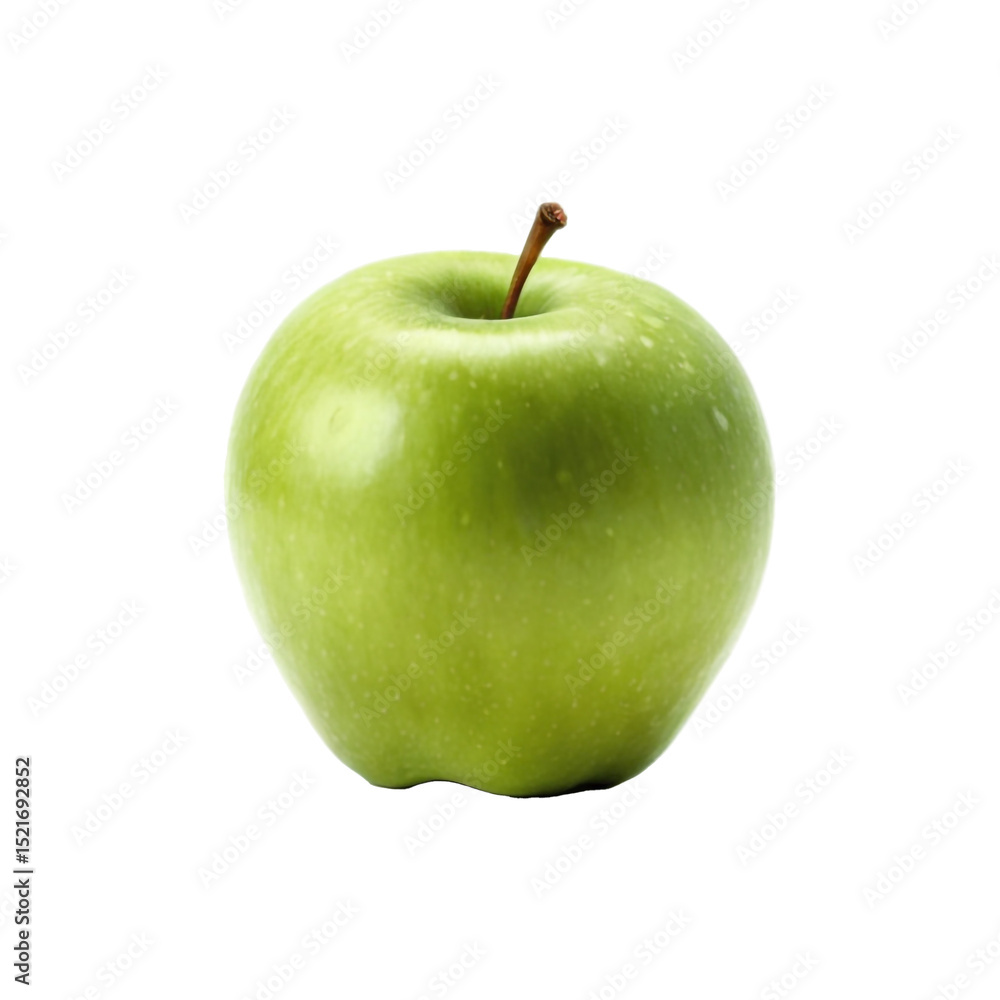 fresh green apple isolated on white fresh green apple isolated on white