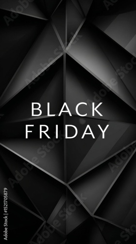 Patterns and Textures in Dark Tones Highlighting the Concept of Black Friday ...