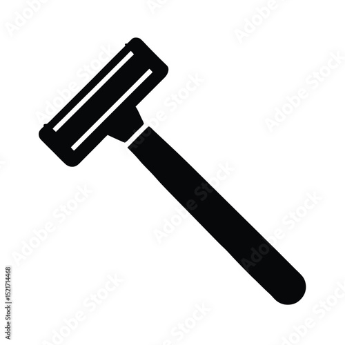 Razor Icon Vector in Flat Clean Style