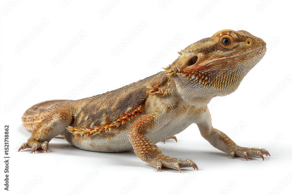 Fototapeta premium Detailed Closeup of a Bearded Dragon