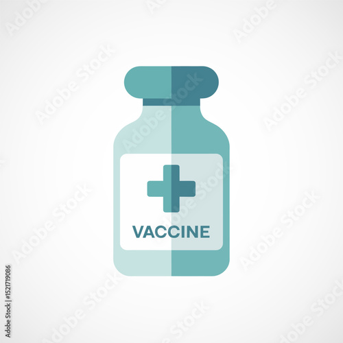 Vaccination, Vaccine icon. Medical and healthcare sign.