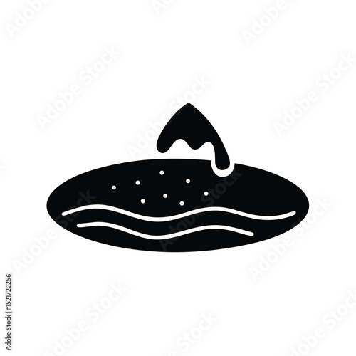 Quicksand Icon Vector in Flat Clean Style