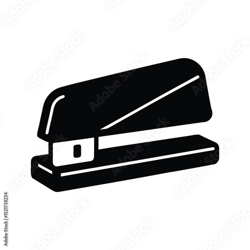 Stapler Icon Vector in Flat Clean Style