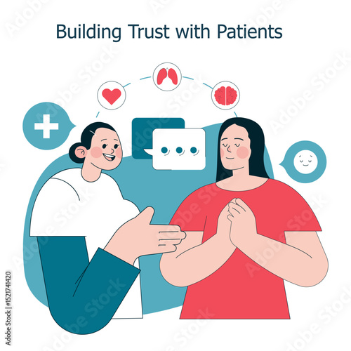 International Nurses Day. Flat Vector Illustration