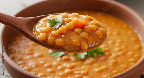 Spoonful of Lentil Soup (Shorbat Adas)