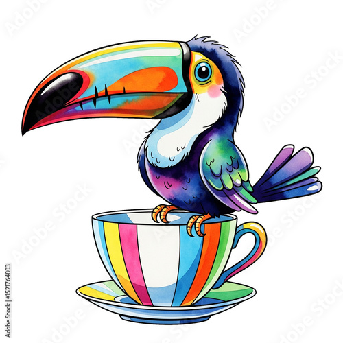 toucan bird on a branch