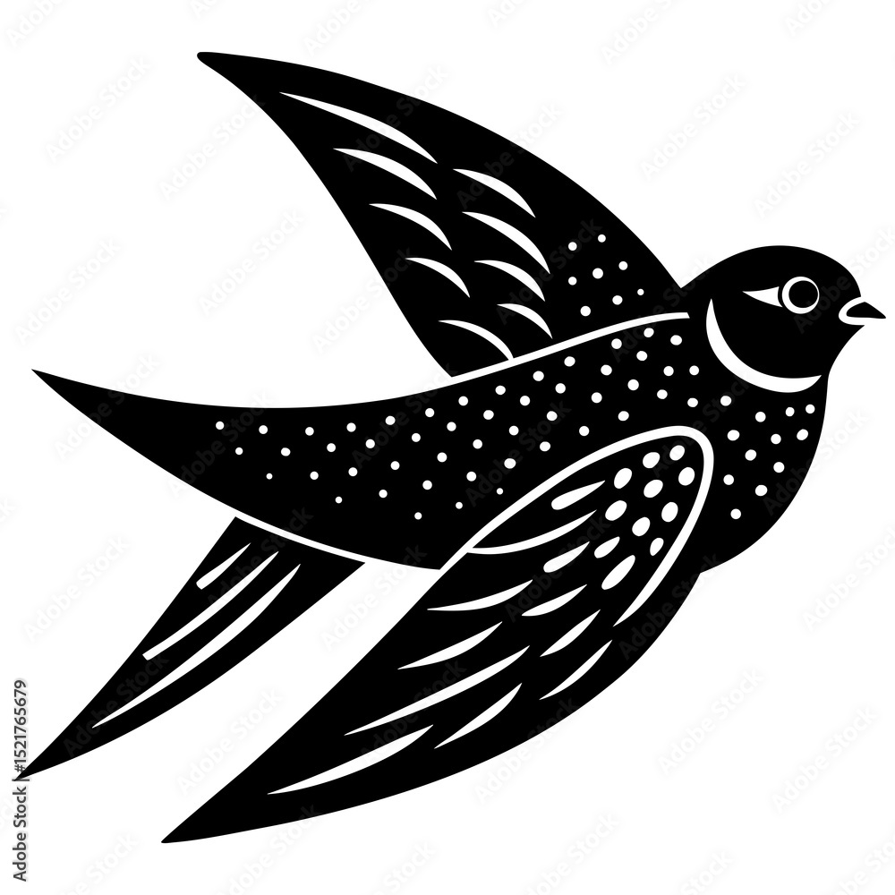 Obraz premium eagle tattoo vector