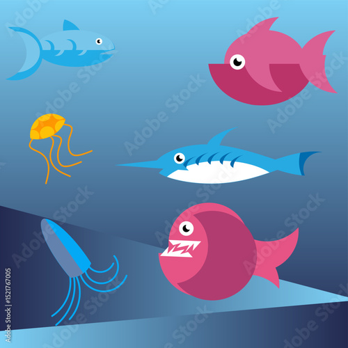 set of fishes