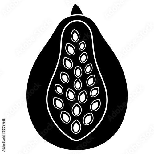 vector illustration of an apple