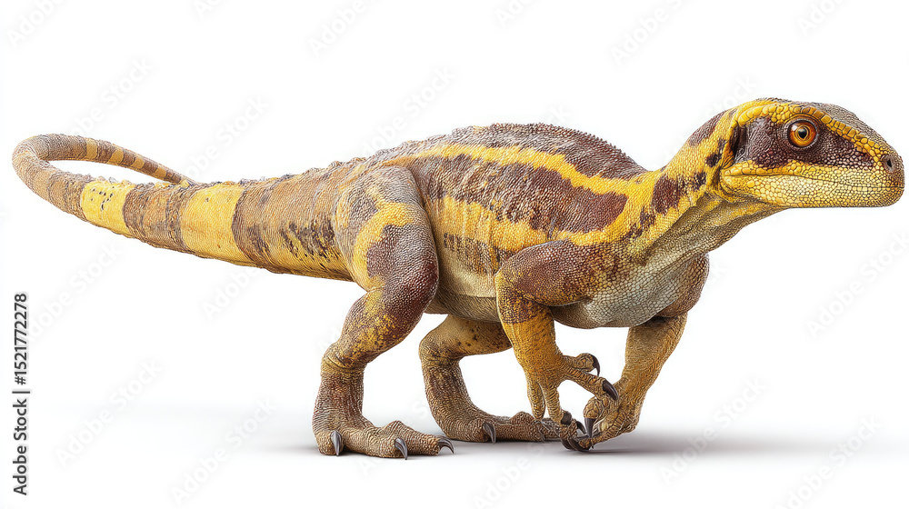 Prehistoric Predator Detailed Illustration of a Dinosaur Prehistoric Predator Detailed Illustration of a Dinosaur