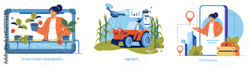Innovative Agriculture: Urban Hydroponics and AgriTech