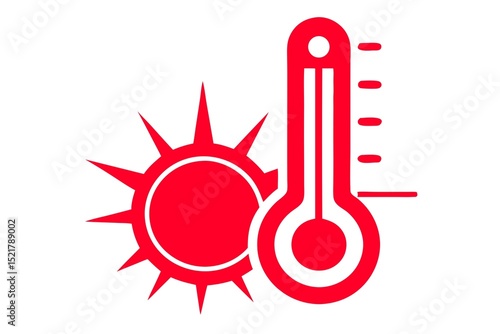 thermometer vector illustration