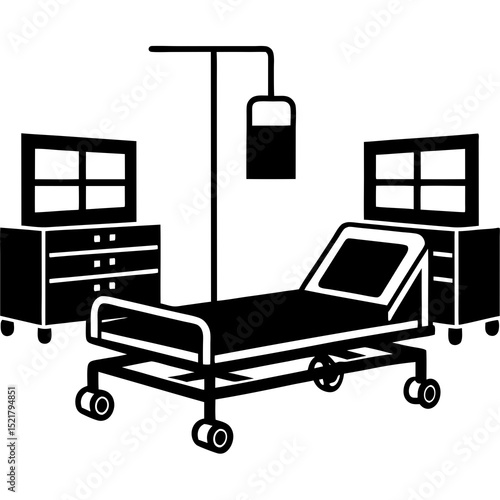 vector illustration of a chair