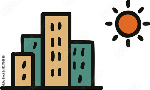 Urban Cityscape Buildings