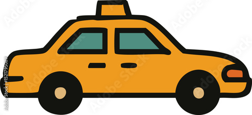 Classic Yellow Taxi