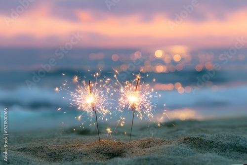 fireworks over the river