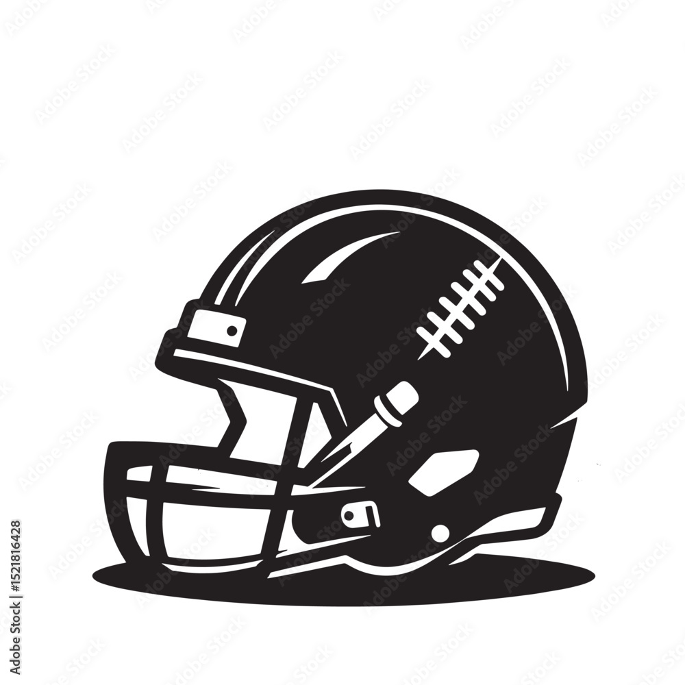 Fototapeta premium American Football Helmet