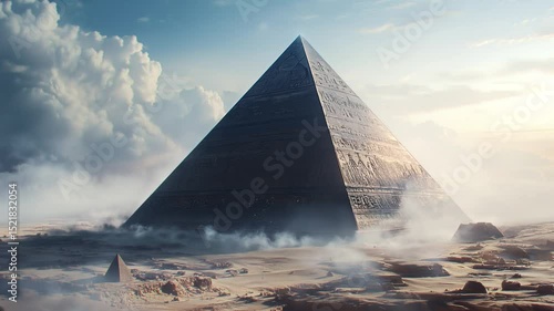 Pyramid flying, ancient Egypt, conspiracy theory how Egypt pyramids are made.