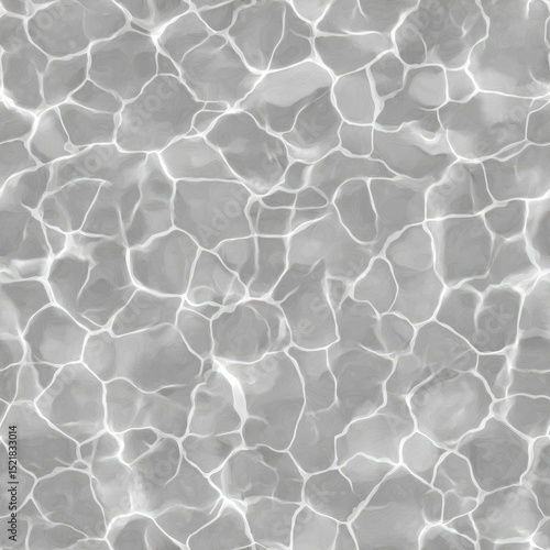 seamless water caustics background black and white texture, perfect for applications in design projects.