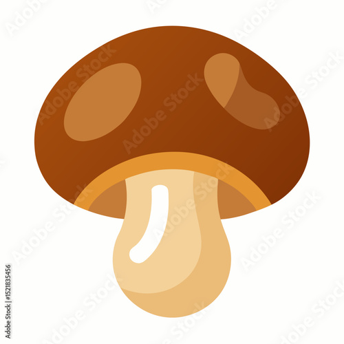 vector illustration of mushroom
