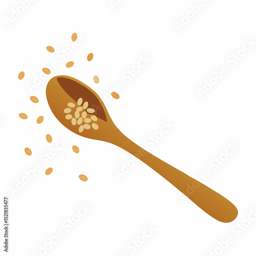 spoon with coffee