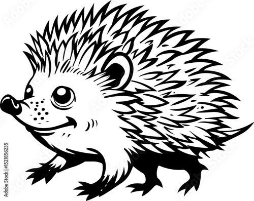 animal, mammal, sketch, vector, nature, wildlife, cat, pet, illustration, dog, drawing, cute, wild, hand drawn, fur, head, shaggy, kitten, bear, tail, isolated on white, zoo, art, domestic animal, bla