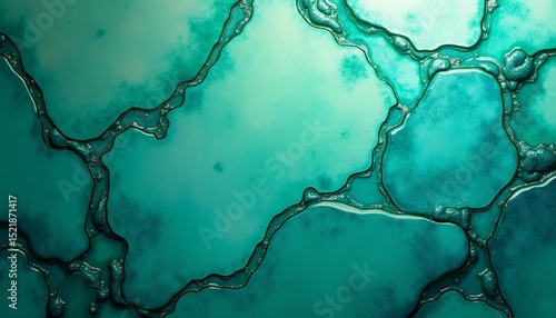Abstract Teal Stone Texture