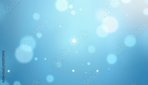 Bokeh Light Blue Background