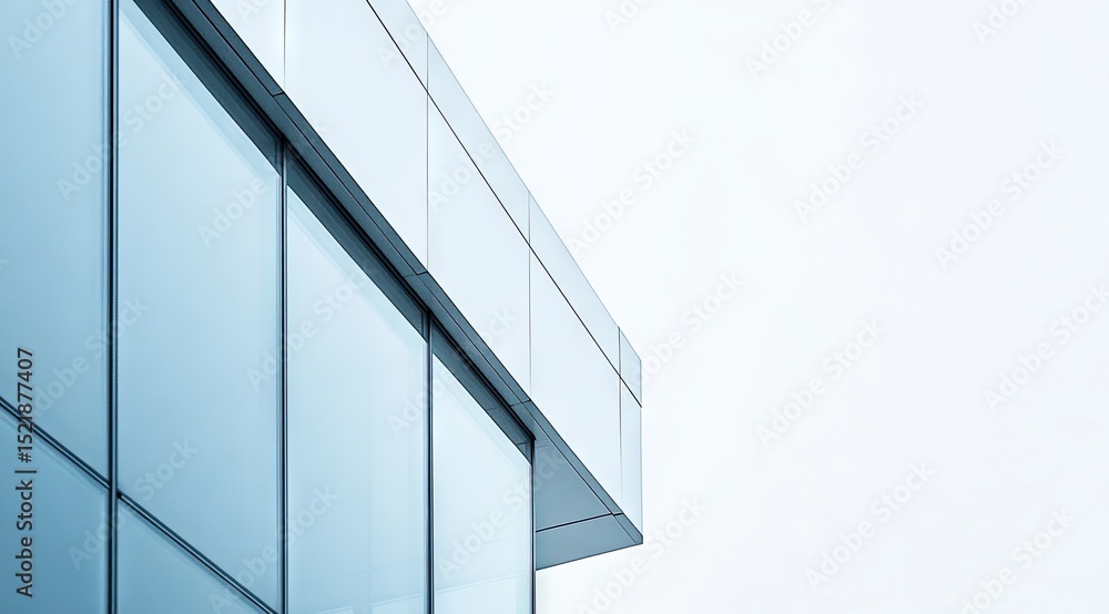 Obraz premium Modern building facade detail