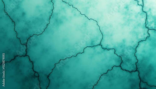 Teal Texture with Dark Lines