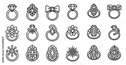 Elegant collection of ornate ring designs for jewelry inspiration and styling