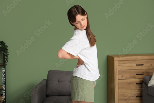 Young woman suffering from ...
